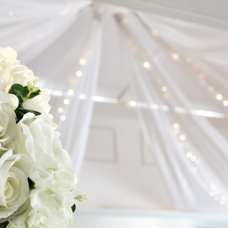 Ceiling draping - Bicester Hotel Golf & Spa