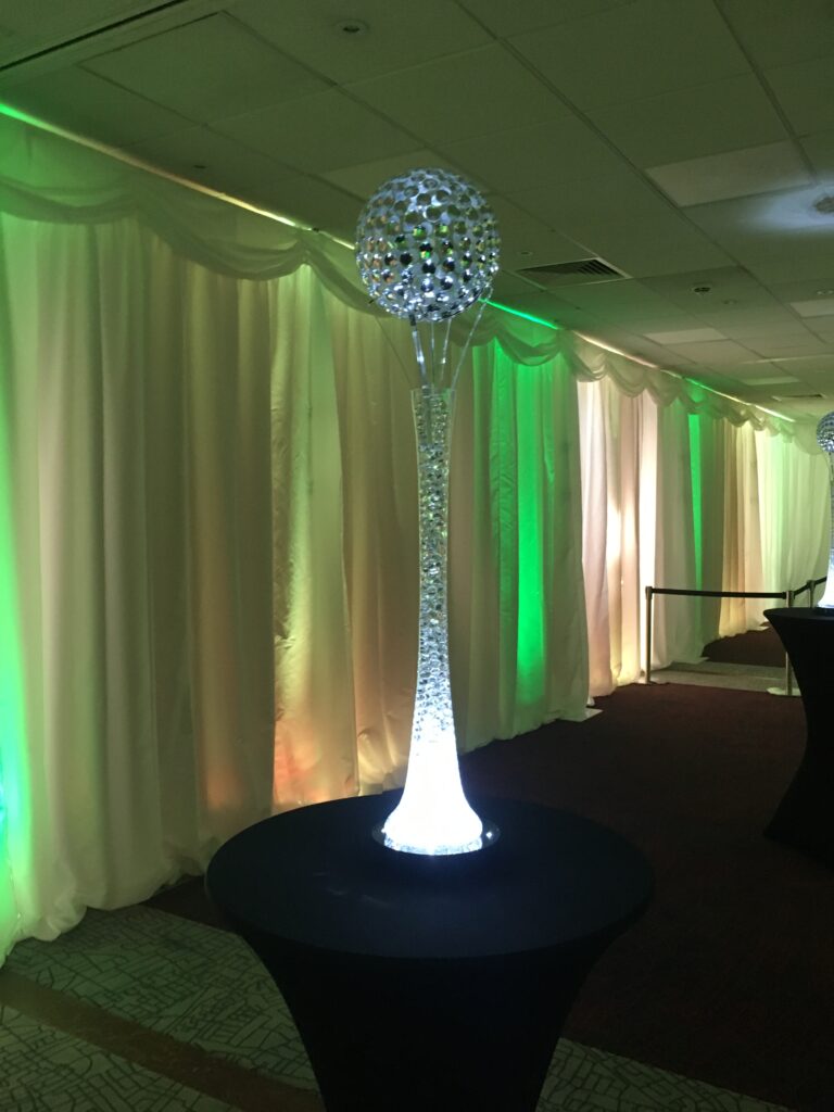 Wall Draping and Ambience Up-lighting